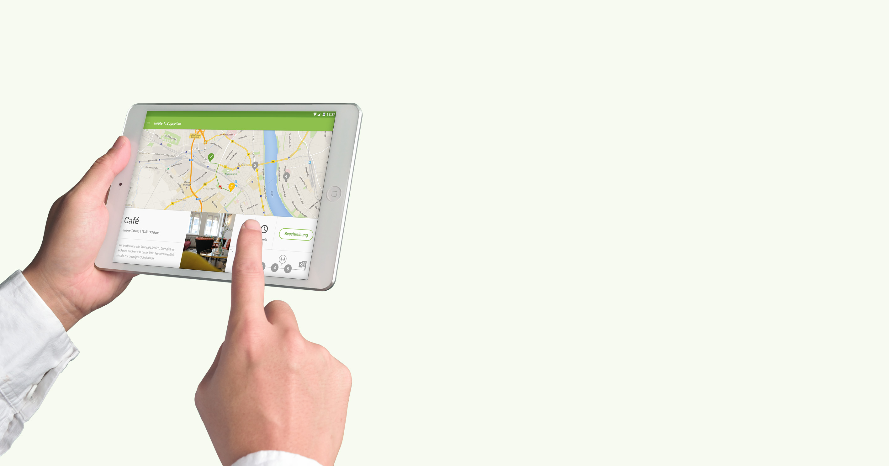 Symbolbild - die App